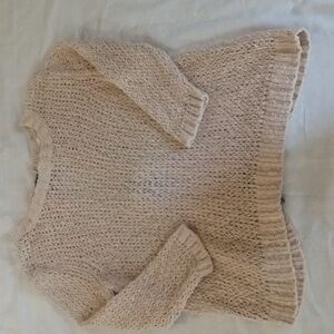 RACHEL Rachel Roy open knit open back sweater with bow details